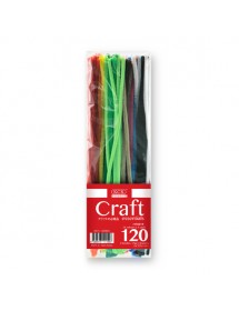 Craft Pipe Cleaners "24 colours" - HC 12030M